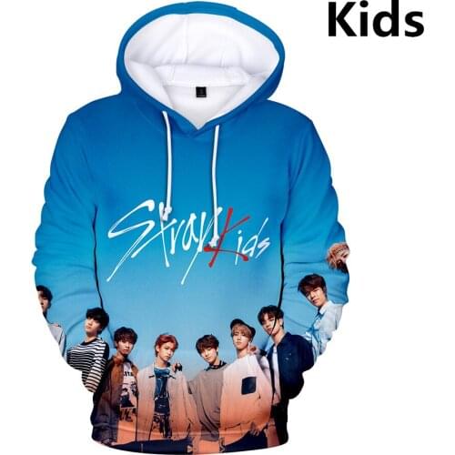 2021 New Popular Stray Kids 3D Hoodies Sweatshirts Boys/Girls Young People Long Sleeve Hoodies Fashion Casual Harajuku Pullovers