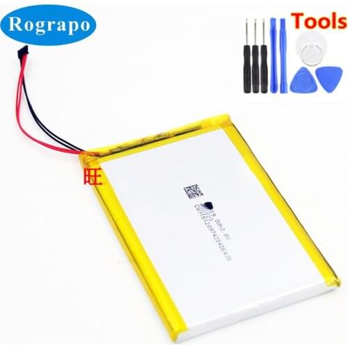 New 3.8V Li-Ploymer Replacement Battery For Cayin N6 Accumulator Batterie 4-wire Plug+tools