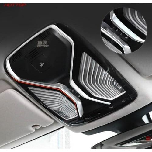 Silver Reading Light Chrome Cover Trim Surround Fit for BMW New 5 series 2018 g38 / G30 528 530Li 540 1pc