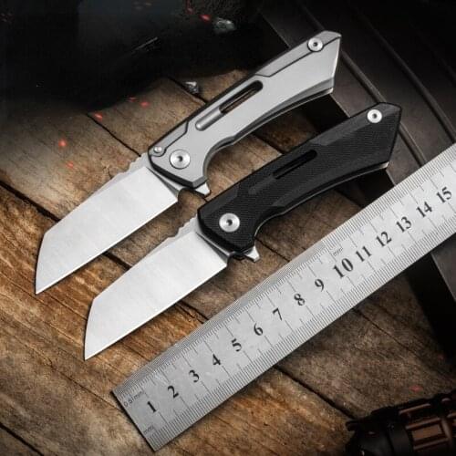 Homir D2 steel folding knife sharp tactical knife mini self-defense portable outdoor high hardness saber survival knives