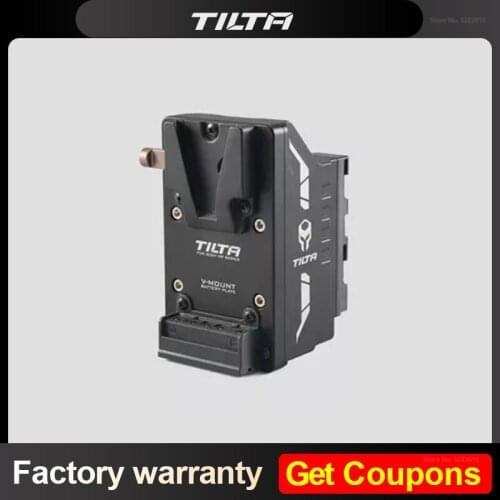 Tilta V Mount Battery Plate for Z CAM cameras Sony L Series to V-Mount Adapter Battery Plate Type I Tiltaing Gray TA-ABP-G