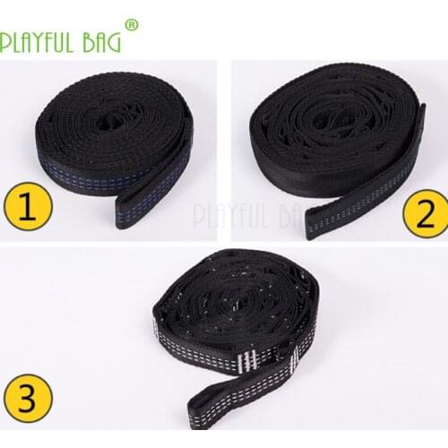 Outdoor necessary supplies hammock rope-tied hammock special tie-up tree-tied high-load-bearing ribbon Polyester material ZI28