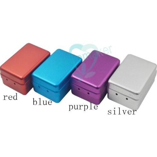 1pcs 180Hole Dental Disinfection Endo Files Holder Box Dental Burs Sterilizer Case for Oral Care Tools