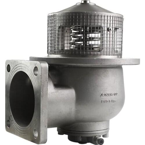 4 inch European Standard Tank Truck Oil Filling Car Accessories Stainless Steel Pneumatic Subsea Valve Emergency Shut-off Valve