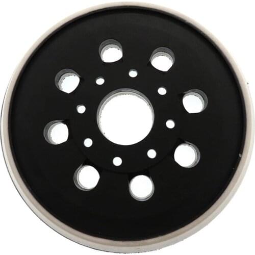 5 Inch 8-Hole Backup Sanding Pad Sander Backing Pad Hook and Loop for Electric Grinder Power Tools Accessories