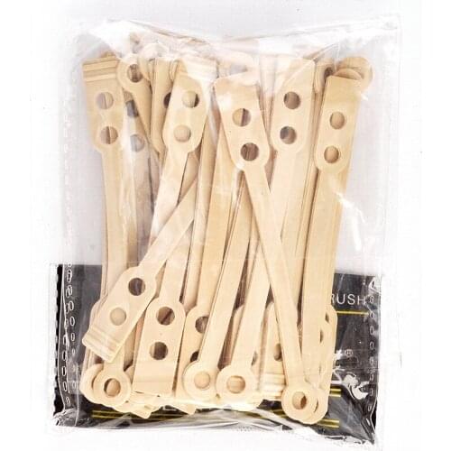 50pcs/set Hair Perm Hollow Bars Rubberband Styling Curl Bar Heat Resistance Elastic Bands Hairdressing Accessories UN322