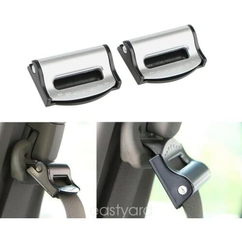 Car Accessories 2Pcs/Set Car Seat Belt Buckle Adjusters Seat Belt Clip Locking Stopper Clamp Strap Car Accessories Interior