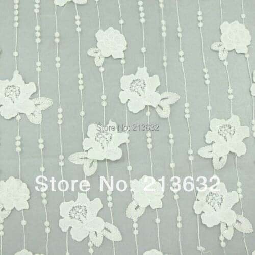 D po57 Embroidery lace fabrics High-grade embroidered cloth embroidery processing orde perfume embroidery lacer