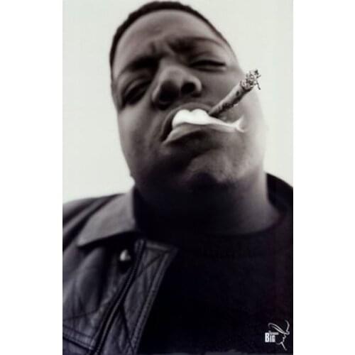 Home Decor The Notorious B.I.G Music-Silk Art Poster Wall Sticker Decoration Gift