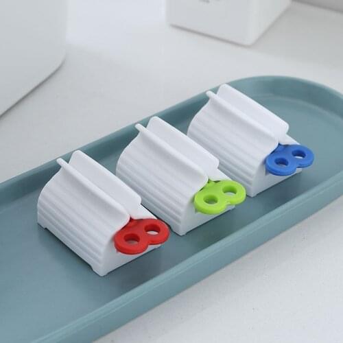 Home Rolling Toothpaste Device Tube Dispenser Holder Multifunctional Lazy Facial Cleanser Squeezer Press Bathroom Accessories