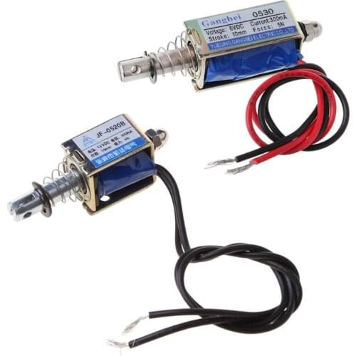JF-0530B DC 6V 12V Push-Pull Type Gangbei-0530B Frame DC Solenoid Electromagnet