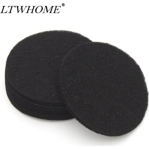 LTWHOME Activated Carbon Filter Pads Suitable for Eheim Ecco Pro 130/200/300 Ecco 2232/2234/2236