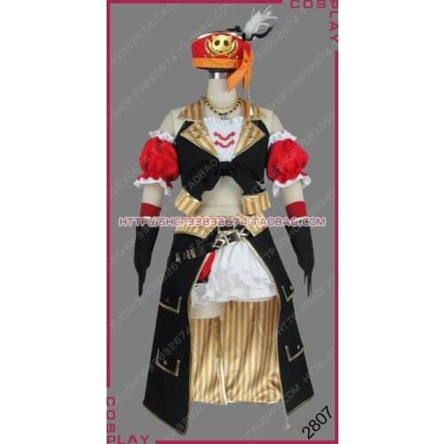 Love Live! School Idol Festival Card Pirates Ver. Post-Idolization Honoka Kousaka Dress Cosplay Costume S002