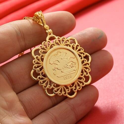 Gligli Small Necklaces For Women/Girl Gold Color Pendant Thin Chain Jewelry Ladies Festival Gift