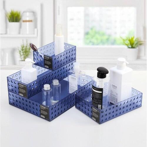 Organizer Trays Multifunctional Storage Box Durable Container For Kitchen Bedroom Bathroom PI669
