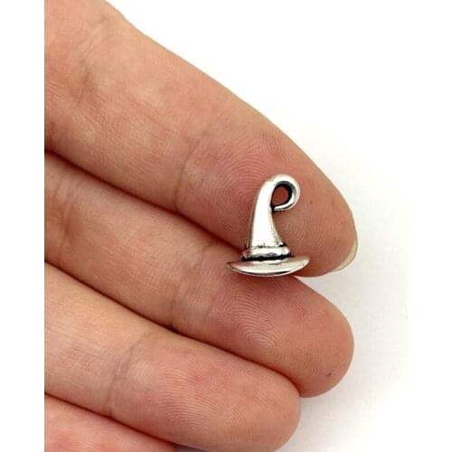 10pcs charm hat alloy pendant 11*10mm vintage Tibetan silver DIY making pendant, fashion pendant alloy