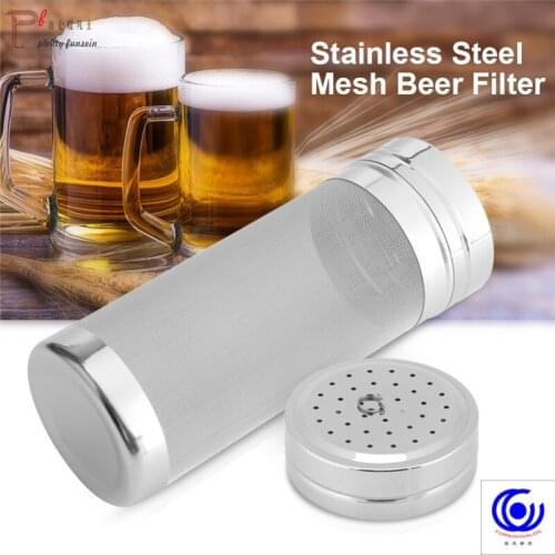 300 Micron Stainless Steel Hop Spider Mesh Beer Filter For Homemade Brew Home Wine Coffee Dry Hopper 7x18cm 7x29cm