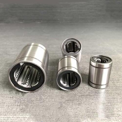 Steel Retainer Linear bearing LM8GA LM10GA LM12GA LM16GA LM20GA LM25GA LM30GA LM35GA LM40GA Metal cage linear bushing CNC parts