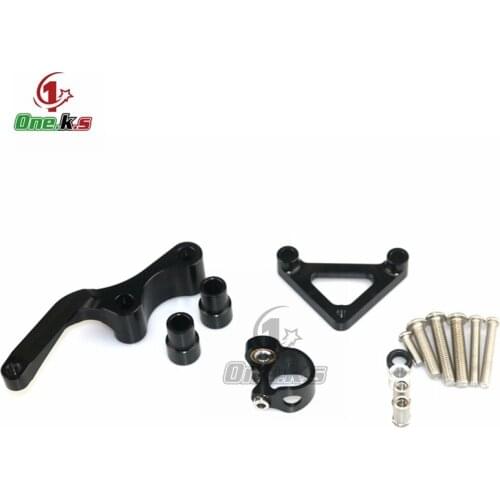 Universal Motorcycle Adjustable Steering Damper Stabilizer For DUCATI 696 796 795 1100 Monster