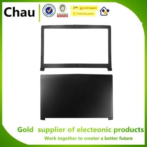 New For MSI GP72 GL72 6QC 6QD 6QF 7QFMS-1793 LCD Back Cover Black 307-793A211-P89/LCD Front Bezel Cover