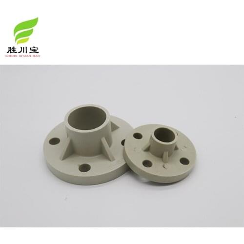 Factory high quality spectacle blind flange 2 inch price PP plastic pipe fittings flange 60mm