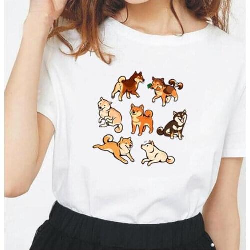 Cute Cartoons Print Women T-Shirt Fashion Harajuku Shirt Tshirt Summer Short Sleeve Casual Funny Tee Shirt Femme Camiseta Mujer
