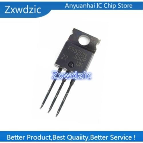 Zxwdzic 10pcs new imported original IRF9520NPBF IRF9520N F9520N TO-220 power tube MOS rectifier 100V 6.8A