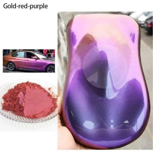 10g Chameleon Pigments Acrylic Paint Powder Coating Dye for Car Automotive Painting Decoration Arts Craft Nail Painting Supplies