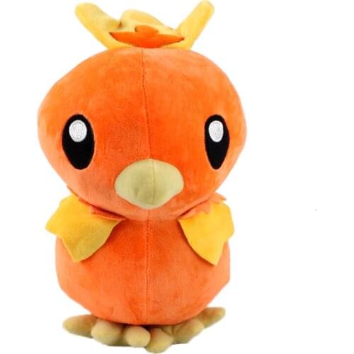 17" 43cm New Lovely Torchic Plush Dolls Stuffed Anime Animal Toys Big Size Birthday Christmas Gift for Children