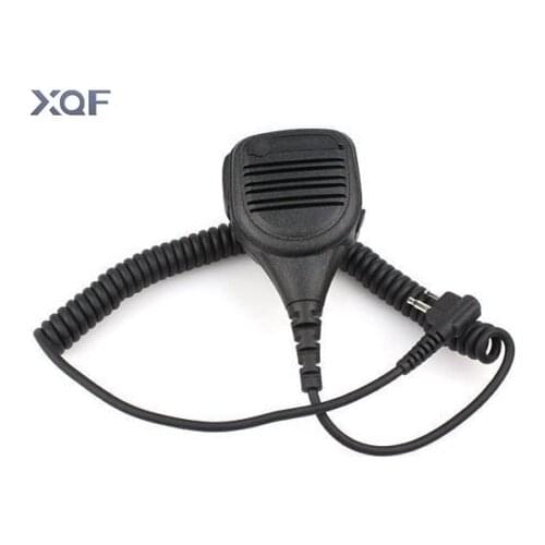 2 Pin Remote Speaker Microphone For Motorola Walkie Talkie Radios GP68 GP88 GP88S GP300 CP150 Radio PMMN4013