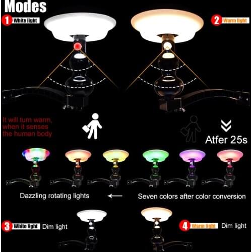 7 Color Changing Solar Ground Lights With 4 Modes Outdoor Waterproof Solar Garden Light Lamp For Decoration Security Lighting