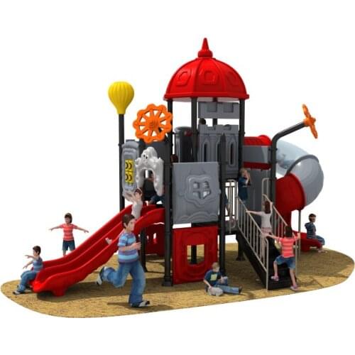 Beach Park plastic slide Play structure anti-corrosion Environmental Children Toys Funny Plastic Playground Slides YLW-OUT180333