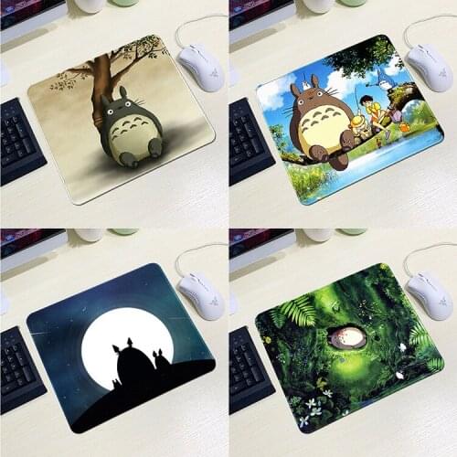 Hayao Miyazaki My Neighbor Totoro Solid Color Mouse Pad Comfortable Mice Mat for Game Computer PC Laptop Valentines Day Gift
