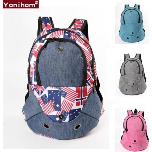 Backpack Carrier for Dogs Breathable Bag for Dog Walking Travel Dog Backpack Carrier Shoulder Bags for Small Dogs Cats Chihuahua