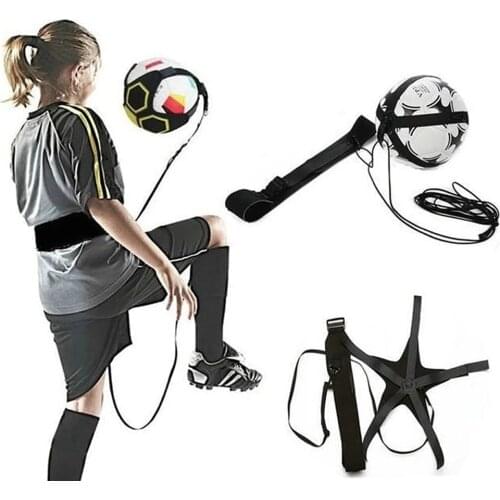 Soccer Training Belt Football Volleyball Ball Kick Solo Trainer Juggle Bags Children Kids Gym Auxiliary Circling Waist Belt Band