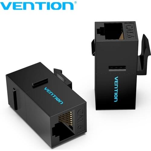 Vention RJ45 Connector Cat6 Ethernet Adapter Female to Female R J45 8P8C Network Extender Extension Cable for Ethernet Cable new