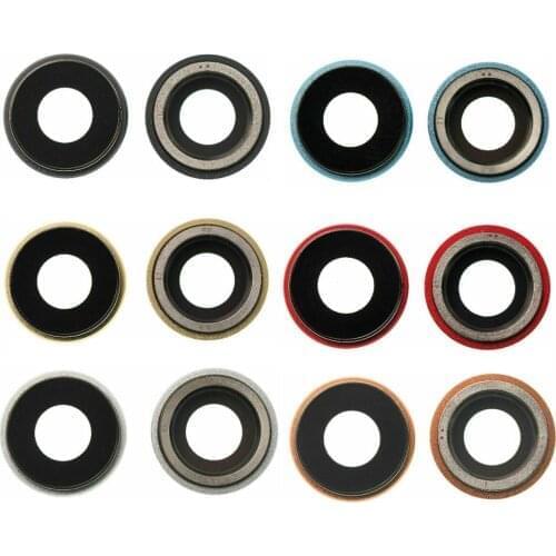 10Pcs/lot Silver/Black/Blue/Gold/Red/Coral Color Rear Back Camera Lens Frame Cover for Apple iPhone XR