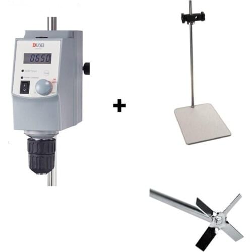 20L Digital Overhead Stirrer 100-240V,50/60H 50-2200RRM Laboratory Experiment Equipment Stainless Steel Mechanical Stirrer