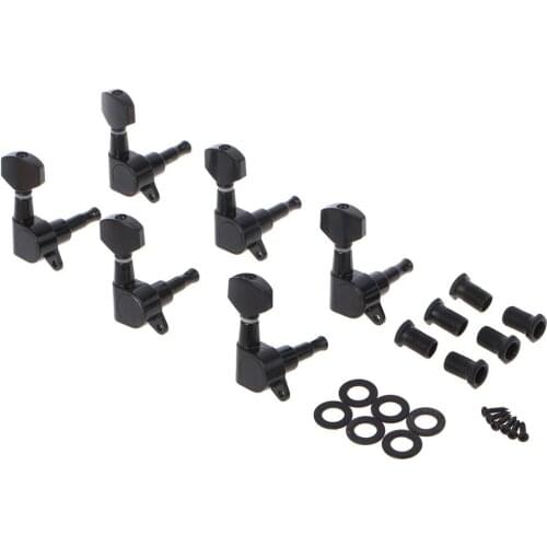 6R Inline Guitar String Tuning Peg Machine Head Tunner