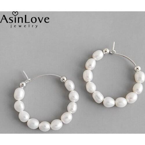 AsinLove Pearl Earrings