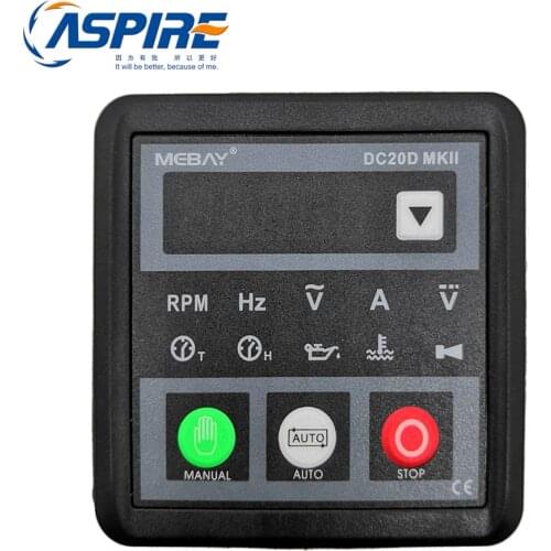 Auto Diesel Enegine Start Controller Mebay DC20D, Generator Control Module DC20D MKII
