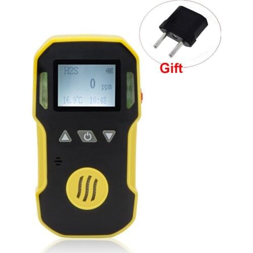 Gas Leak Detector O3 Ozone Gas Monitor with Sound Light Shock Alarm Gas Analyzer Sensor Professional Air Gas O3 Detector