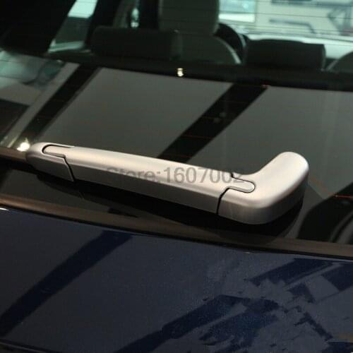 For Jaguar F-Pace f pace X761 2016 2017 ABS Chrome Rear Window Wiper Noozle Cover Trim 3pcs Exterior Styling