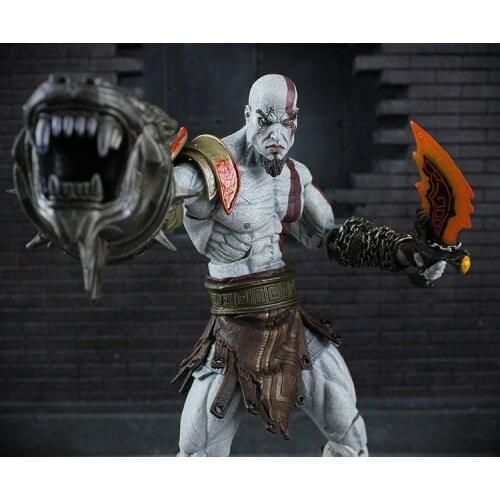 NECA Game God of War kratos 18cm Action Figure Toys