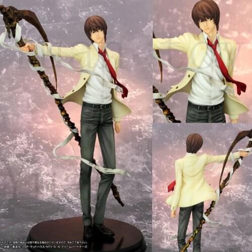 Death Note Figure Yagami Light Killer Action Figurine Collectable Model Toys Doll Gift 7inch
