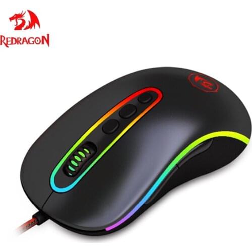 REDRAGON PHOENIX M702-2 RGB Backlit Wire Programmable Button Game Mouse 10000DPI