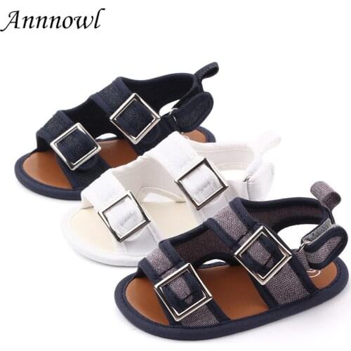 Newborn Baby Sandalet for Boy Summer Shoes Toddler No-slip Sandles Infant Slippers Girls Flats Shower Gifts Canvas Doll Shoes