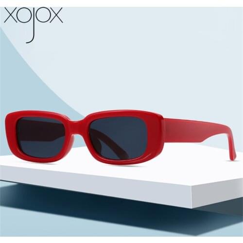 XojoX Vintage Sunglasses Women Luxury Brand Design Sun Glasses Men Square Eyeglasses Personality Shades for Women UV400 Goggles
