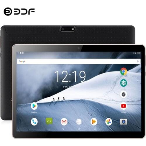 BDF 2020 New Google Play Android Tablet Pc 10 Inch Quad Core 1GB/16GB Tabs Dual SIM 2G Calling Tabs Android Original Tablets Pc