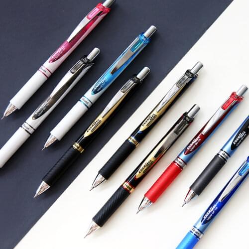 Japan Limit Clear Edition Pentel BLN75TL Energel Infree Gel Pen 0.5mm Clear Retractable Fast Dry Scrapbook Color Ink Pen